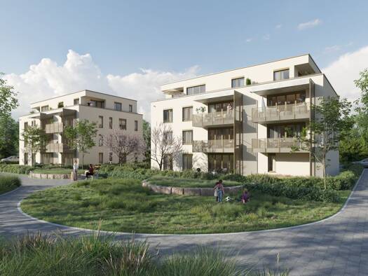Wohnung zum Kauf - Neubau provisionsfrei 460.900 € 3 Zimmer 76,7 m² EG Langer Weg Winterbach Winterbach 73650