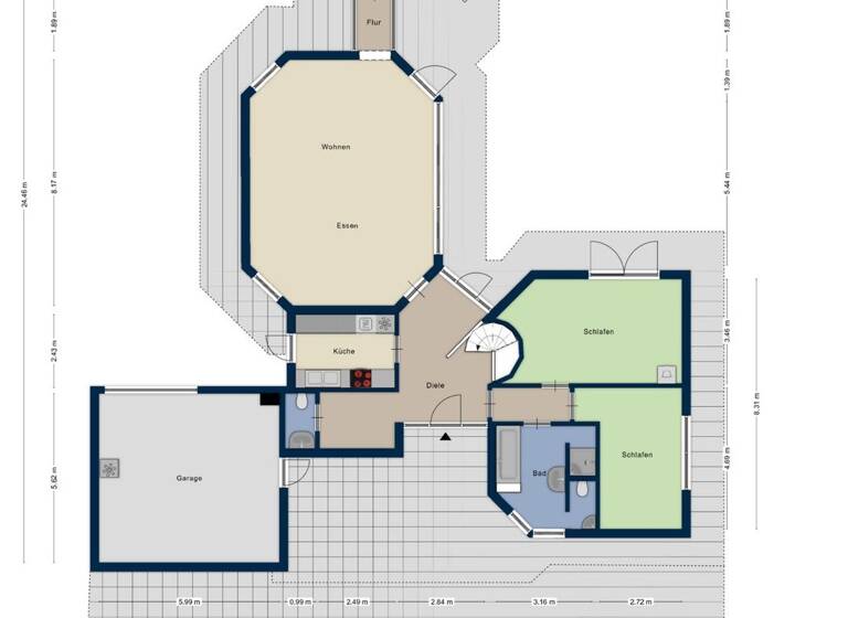 Bungalow zum Kauf 1.495.000 € 5 Zimmer 219 m² 1.264 m² Grundstück Hahnwald Köln 50996