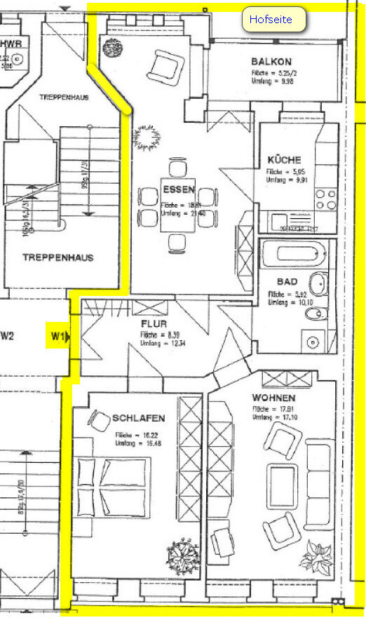 Wohnung zur Miete 650 € 3 Zimmer 76 m²<br/>Wohnfläche EG<br/>Geschoss Möckern Leipzig 04155