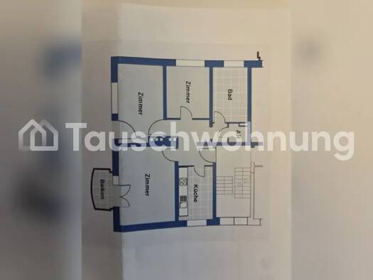 Wohnung zur Miete Tauschwohnung 570 € 2,5 Zimmer 66 m² 2. Geschoss Otterndorf Hamburg 20535