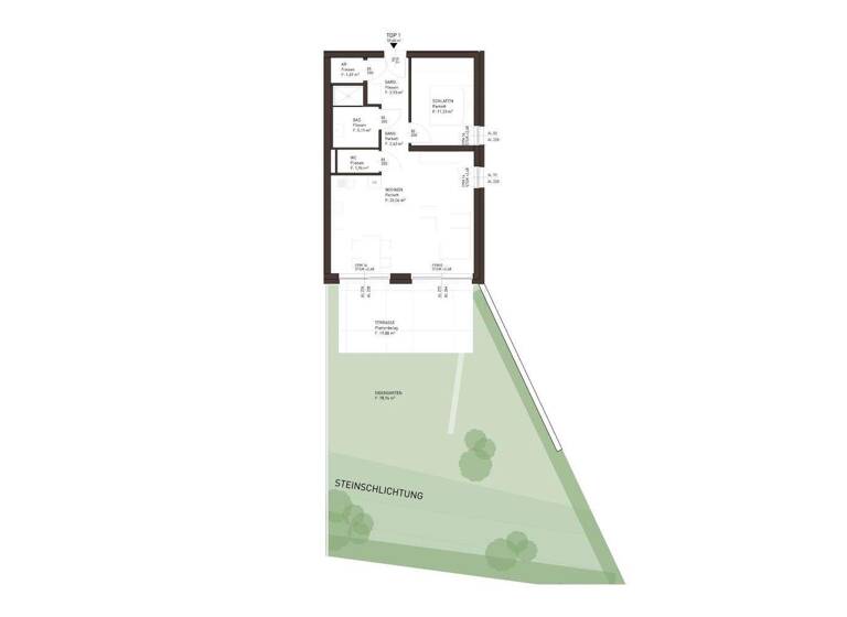 Wohnung zum Kauf - Erstbezug 428.314 € 2 Zimmer 59,8 m² Altmünster 4813