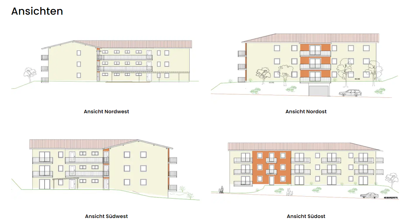 Wohnung zum Kauf provisionsfrei 355.000 € 3 Zimmer 75,6 m²<br/>Wohnfläche Haidenhof Nord Passau 94036