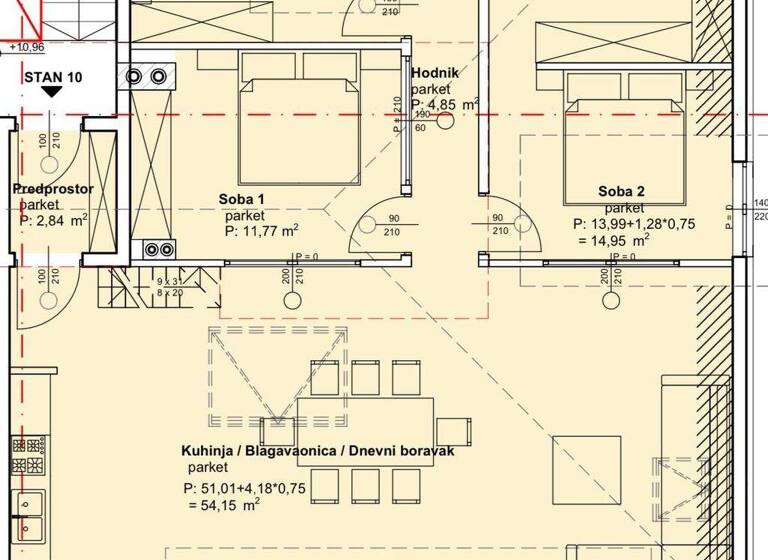 Wohnung zum Kauf 750.000 € 5 Zimmer 3. Geschoss Sibenik 22000