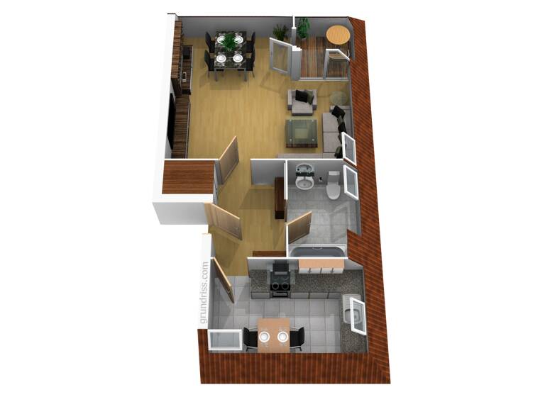 Studio zum Kauf 248.000 € 1 Zimmer 53 m² Am Pichelssee 56A Spandau Berlin 13595