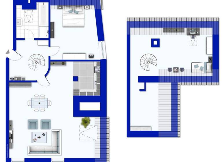 Maisonette zum Kauf 299.000 € 3,5 Zimmer 75 m² Ludwigshafen Bodman-Ludwigshafen 78351