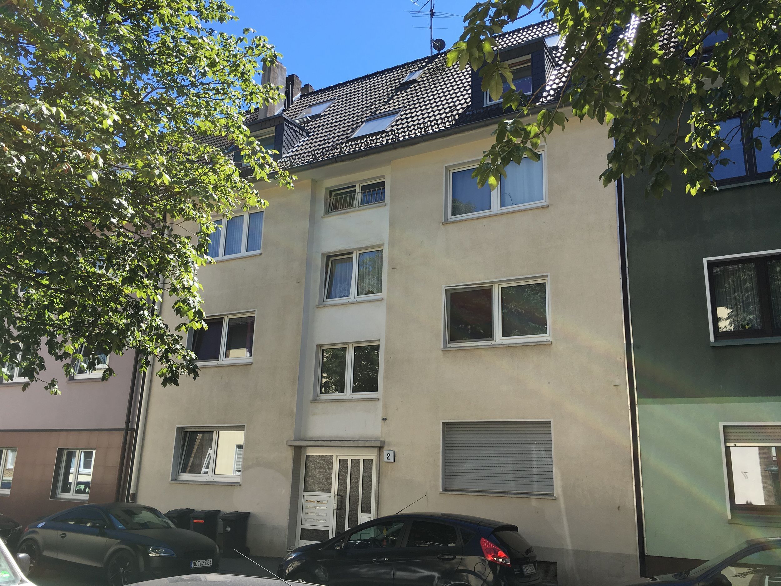 Wohnung zur Miete 526 € 2,5 Zimmer 45 m²<br/>Wohnfläche 1.<br/>Geschoss ab sofort<br/>Verfügbarkeit Besselstraße 2 Altendorf Essen 45143