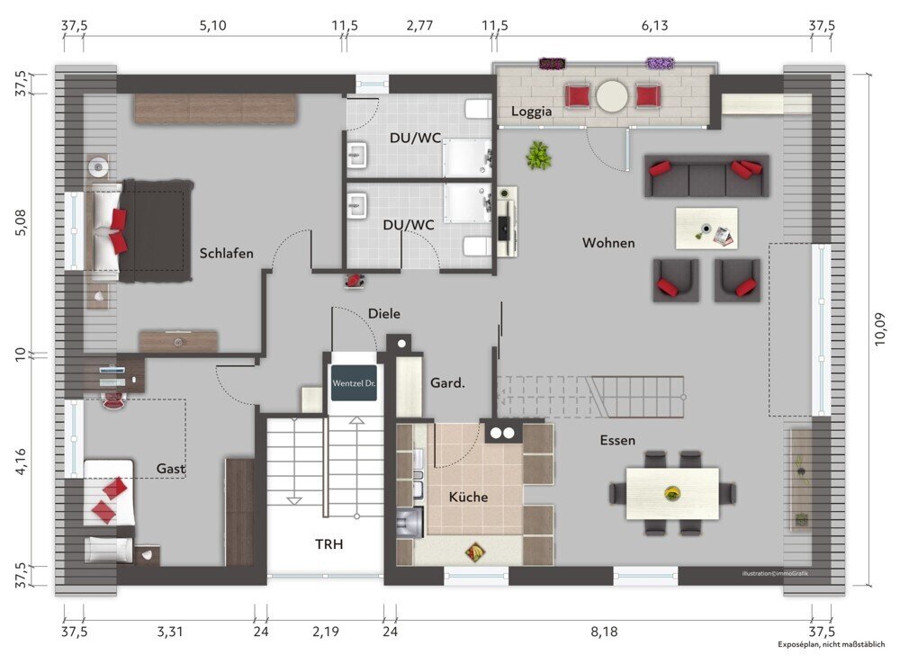 Wohnung zum Kauf provisionsfrei 599.000 € 3,5 Zimmer 132 m²<br/>Wohnfläche Lokstedt Hamburg 22529