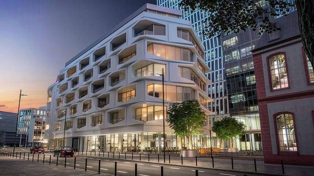 Wohnung zur Miete 2.700 € 3 Zimmer 90 m² 1. Geschoss Thurn-und-Taxis-Platz 3 Innenstadt Frankfurt am Main 60313