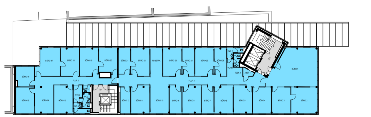 Bürogebäude zur Miete 12,20 € 1.874 m²<br/>Bürofläche ab 458 m²<br/>Teilbarkeit Calenberger Neustadt Hannover 30169