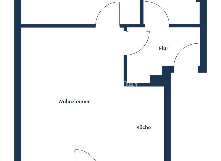 Wohnung zum Kauf 115.000 € 2 Zimmer 51,7 m² EG frei ab sofort Pegau 04523