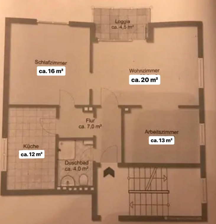 Wohnung zum Kauf 249.000 € 3 Zimmer 73 m²<br/>Wohnfläche 2.<br/>Geschoss Altstadt Bremen 28195