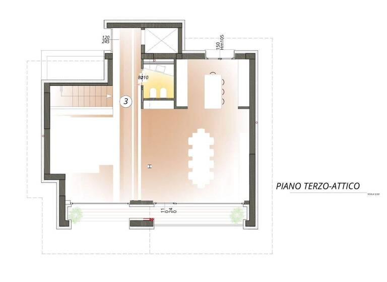 Penthouse zum Kauf - Erstbezug 1.190.000 € 4 Zimmer 173 m² 3. Geschoss Via Scuole Desenzano del Garda