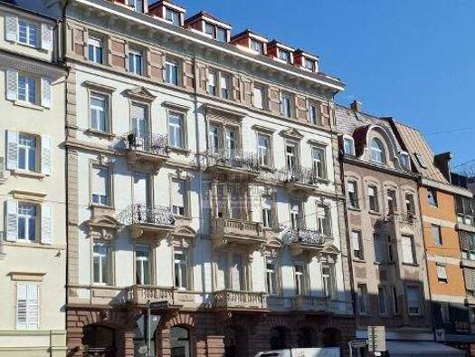 Wohnung zur Miete 1.000 € 2,5 Zimmer 78 m² 4. Geschoss Innenstadt Baden-Baden 76530