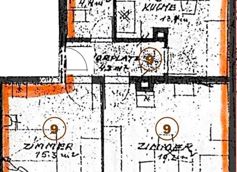 Wohnung zum Kauf provisionsfrei 189.000 € 2 Zimmer 56 m² frei ab sofort Landgrabenstraße 19 Steinbühl Nürnberg 90443