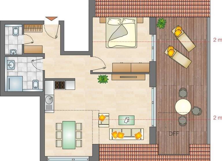 Wohnung zum Kauf - Erstbezug 742.000 € 2 Zimmer 67,4 m² 2. Geschoss frei ab sofort Überlingen Überlingen , Bodensee 88662