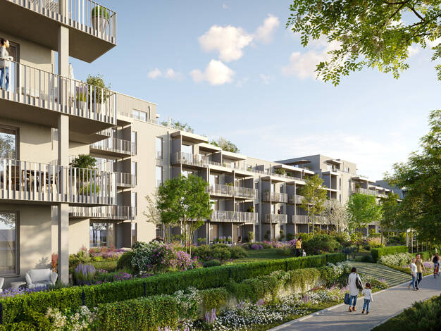 Wohnung zum Kauf - Neubau provisionsfrei 779.000 € 4 Zimmer 89 m² 4. Geschoss Böhmerwaldstr. 2 Eching 85386