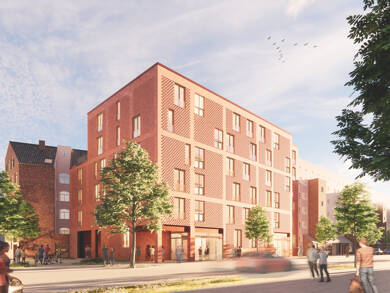 Wohnung zum Kauf - Erstbezug provisionsfrei 215.000 € 1 Zimmer 37,7 m² Bodestraße 1-3 Nordstadt Hannover-Nordstadt 30167