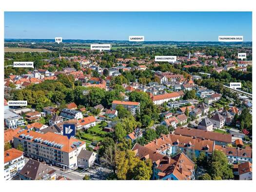 Wohnung zum Kauf - Erstbezug provisionsfrei 799.900 € 3,5 Zimmer 93,6 m² 3. Geschoss frei ab 31.12.2026 Erding Erding 85435