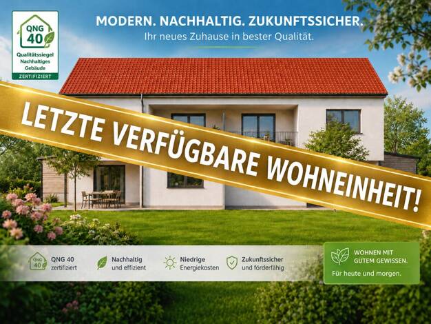 Wohnung zum Kauf - Erstbezug 375.000 € 4 Zimmer 87 m² 1. Geschoss Thumhausen Nittendorf / Thumhausen 93152