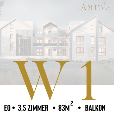 Wohnung zum Kauf - Neubau provisionsfrei als Kapitalanlage geeignet 409.000 € 3,5 Zimmer 82 m² Dettenseer Straße 70 Empfingen Empfingen 72186
