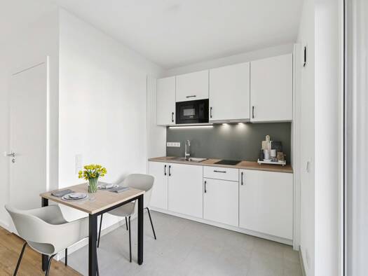 Studio zur Miete - Erstbezug 1.025 € 1 Zimmer 31,4 m² 3. Geschoss Königin-Luise-Straße 15 Dahlem Berlin 14195