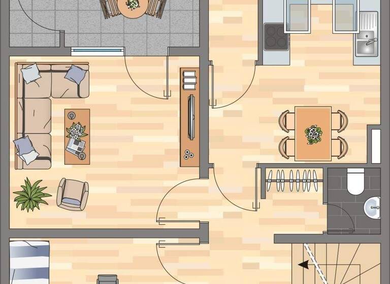 WG-Zimmer zur Miete 669 € 3 Zimmer 81 m² 2. Geschoss Burgstraße 10a Werne 59368