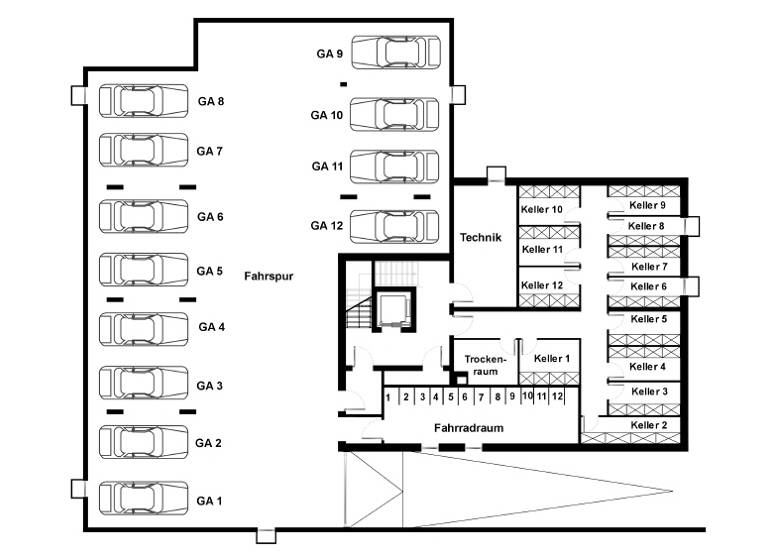 Wohnung zum Kauf provisionsfrei 408.000 € 2 Zimmer 58,3 m²<br/>Wohnfläche Bergstraße 9 Weingarten 88250