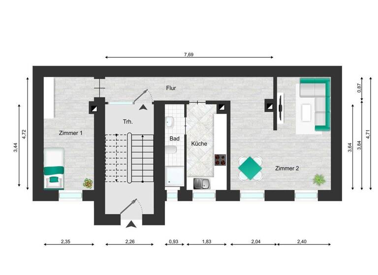 Mehrfamilienhaus zum Kauf als Kapitalanlage geeignet 2.100.000 € 781 m² 420 m² Grundstück Gostenhof Nürnberg 90429