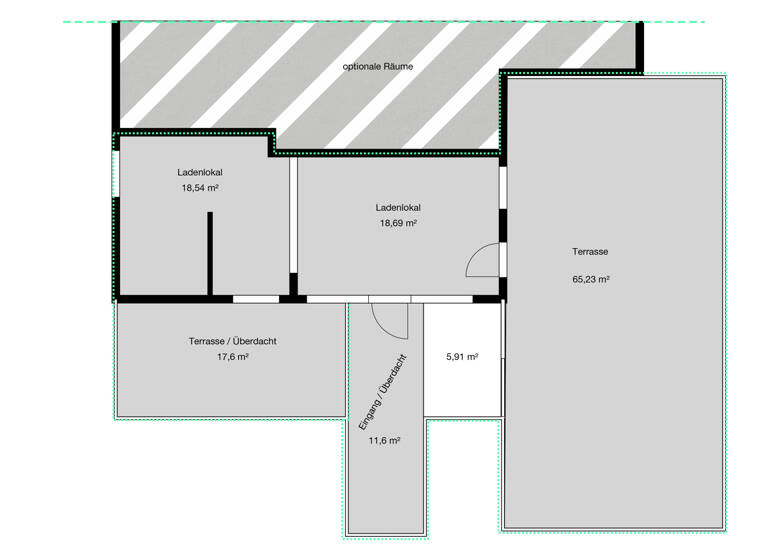Laden zur Miete 1.250 € 37 m² Verkaufsfläche Prerow 18375