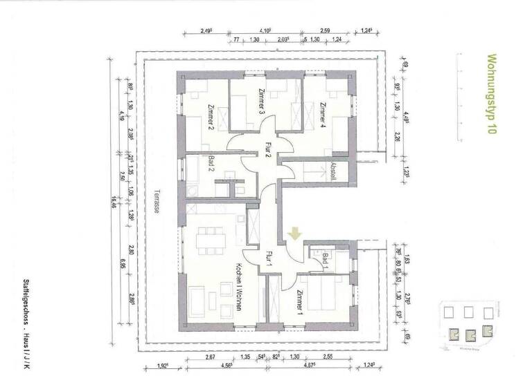Penthouse zur Miete - Erstbezug 2.080 € 5 Zimmer 129,2 m² EG frei ab 01.09.2026 Am Eichelberg 1i, Haus I Medingen Ottendorf-Okrilla 01458