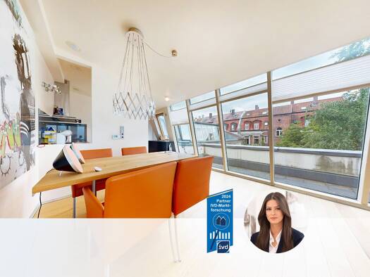 Wohnung zum Kauf 299.000 € 2 Zimmer 76,7 m² 5. Geschoss St Johannis Weiterer Innenstadtgürtel West / Nord / Ost 90419