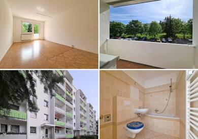 Wohnung zur Miete 237 € 2 Zimmer 41,6 m² 2. Geschoss Ernst-Schneller-Straße 27 Flöha Flöha 09557