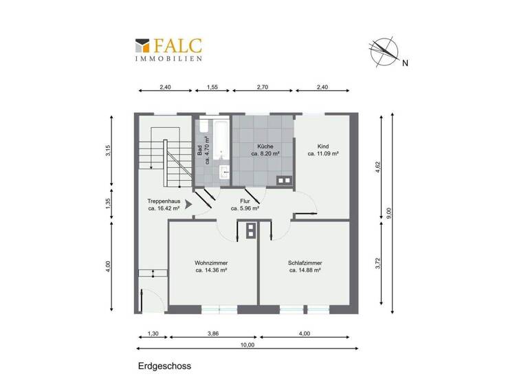 Mehrfamilienhaus zum Kauf als Kapitalanlage geeignet 322.000 € 15 Zimmer 267 m² 222 m² Grundstück teilbar ab 70 m² Eisenach 99817
