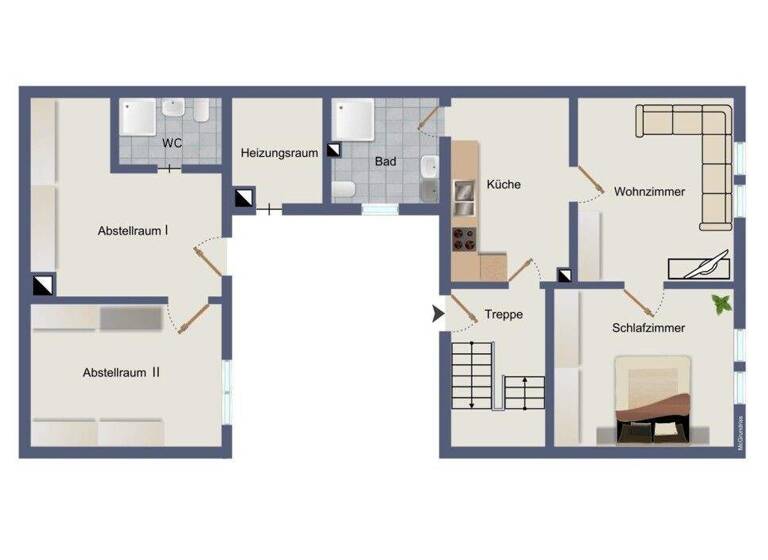 Mehrfamilienhaus zum Kauf 220.000 € 6 Zimmer 136 m² 150 m² Grundstück Obernburg Obernburg am Main 63785