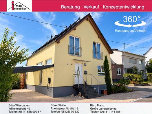 Einfamilienhaus zum Kauf 748.000 € 6 Zimmer 158 m² 390 m² Grundstück Geisenheim Geisenheim 65366
