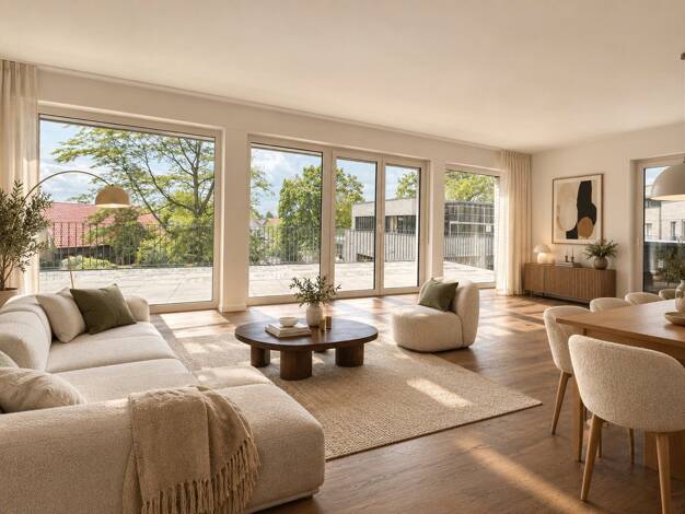 Wohnung zur Miete - Erstbezug 1.540 € 3 Zimmer 136 m² 2. Geschoss frei ab sofort Verl Verl 33415