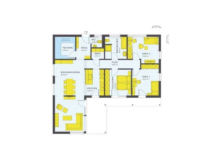 Bungalow zum Kauf 612.233 € 4 Zimmer 110 m² 500 m² Grundstück Niedermörmter Kalkar 47546