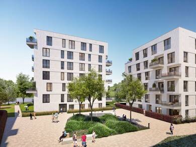 Wohnung zur Miete - Neubau 1.411 € 2 Zimmer 52,2 m² 4. Geschoss frei ab 01.07.2025 Am Albertussee 43 Heerdt Düsseldorf 40549