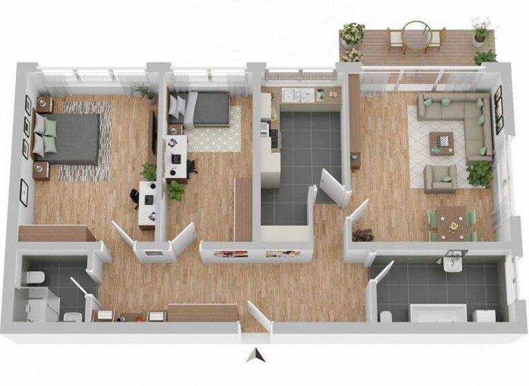 Wohnung zum Kauf 329.000 € 3 Zimmer 95 m² Damm 8a Schönberg 24217