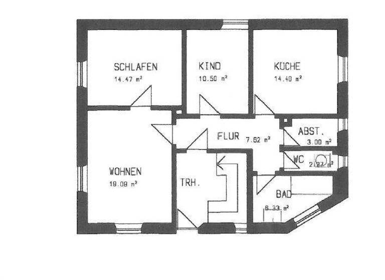 Wohnung zur Miete 675 € 3 Zimmer 78 m² frei ab sofort Östliche Allee 4 Gerolzhofen 97447