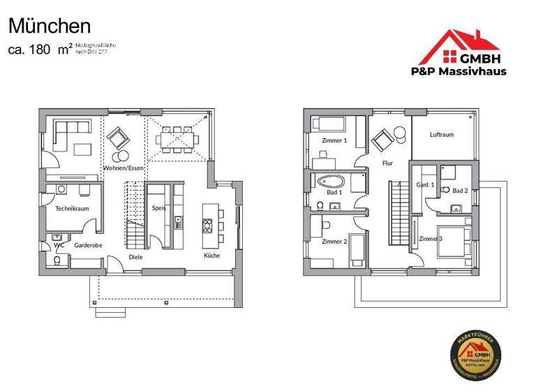 Haus zum Kauf provisionsfrei 960.000 € 5 Zimmer 178 m² 550 m² Grundstück Birkenstraße Wolfgang Landshut 84032