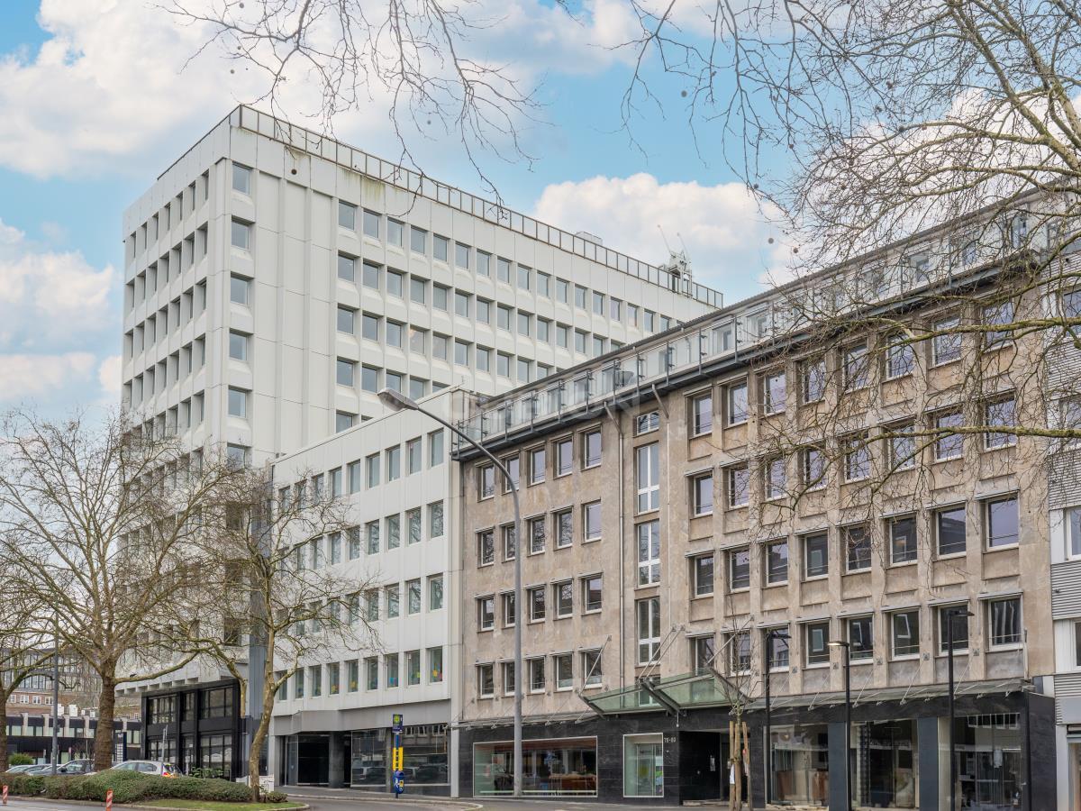 Büro-/Praxisfläche zur Miete provisionsfrei 14 € 153 m²<br/>Bürofläche ab 153 m²<br/>Teilbarkeit Huyssenallee 78-80 Südviertel Essen 45128