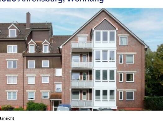 Wohnung zur Miete 1.150 € 3 Zimmer 78 m² 2. Geschoss Ahrensburg 22926