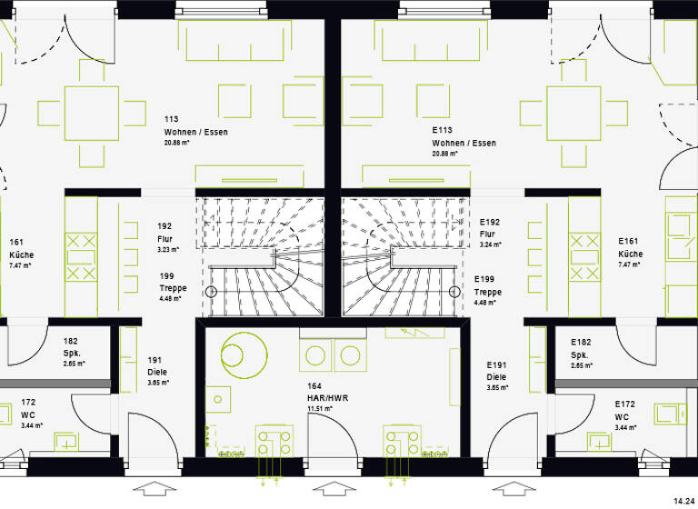 Doppelhaushälfte zum Kauf provisionsfrei 352.000 € 4 Zimmer 102 m²<br/>Wohnfläche 365 m²<br/>Grundstück Gundelfingen Gundelfingen a.d.Donau 89423