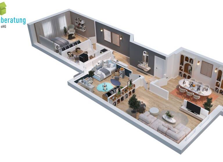 Wohnung zum Kauf 864.000 € 4 Zimmer 95 m² 3. Geschoss Uhlenhorst Hamburg 22085