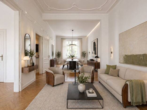 Wohnung zum Kauf 1.395.000 € 4 Zimmer 135,8 m² 1. Geschoss Westend-Nord Innenstadt II 60322