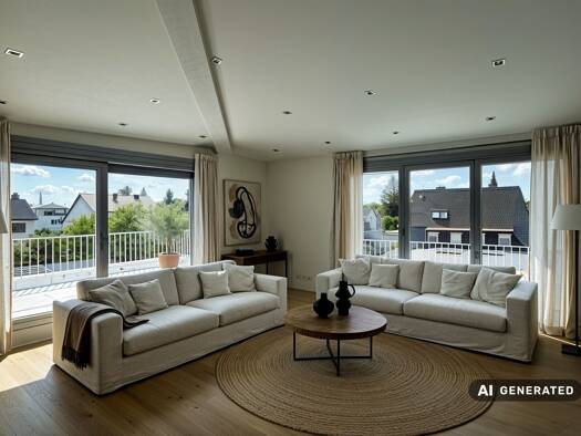 Wohnung zum Kauf - Erstbezug 1.399.000 € 2 Zimmer 51 m² 3. Geschoss Trudering-Riem München 81825