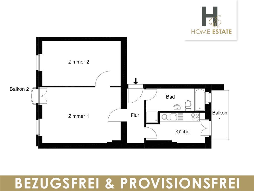 Wohnung zum Kauf provisionsfrei 325.000 € 2 Zimmer 60 m²<br/>Wohnfläche 1.<br/>Geschoss ab sofort<br/>Verfügbarkeit Roedernallee 177 Reinickendorf Berlin 13409