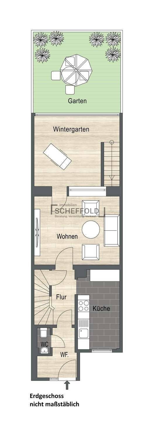 Reihenmittelhaus zum Kauf 399.900 € 5,5 Zimmer 107,5 m²<br/>Wohnfläche 145 m²<br/>Grundstück ab sofort<br/>Verfügbarkeit Kernstadt Biberach an der Riß 88400