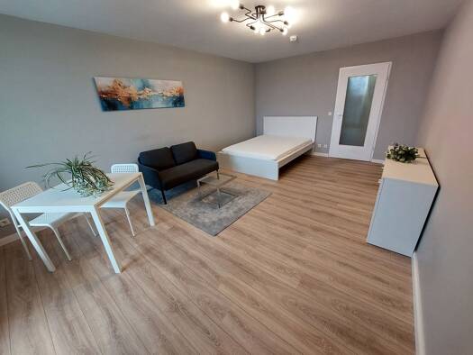 Wohnung zur Miete 590 € 1 Zimmer 34 m² Geschoss 3/10 Wandererstraße 9 Seeleinsbühl Westliche Außenstadt 90431